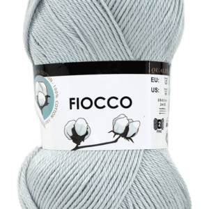 Photo produit de la pelote Fiocco gris acier en coton