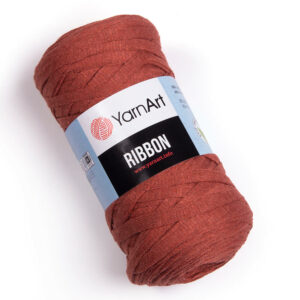 Bobine Ribbon terracotta de coton en vedette sur l’image