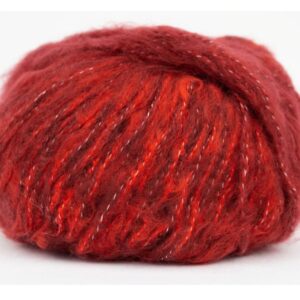 Pelote Like Mohair rouge vue principale pour tricot