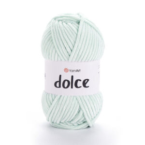 Plan principal sur pelote de laine Dolce vert menthe