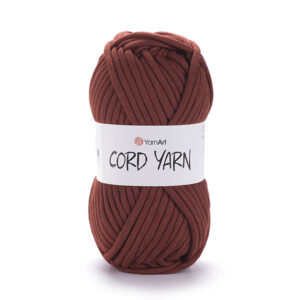Pelote Cord Yarn rouille au centre en lumière naturelle