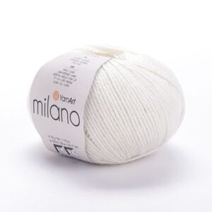 Pelote complète Milano naturel fil alpaga laine