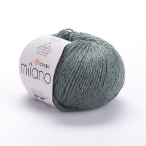 Pelote entière Milano vert océan douce et moelleuse