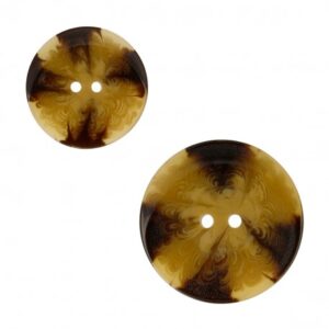 Bouton 50mm 2 trous couleur beige