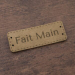 Etiquette "Fait Main" 40x15mm