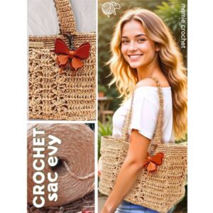 Kit Sac Evy au crochet avec accessoires complets