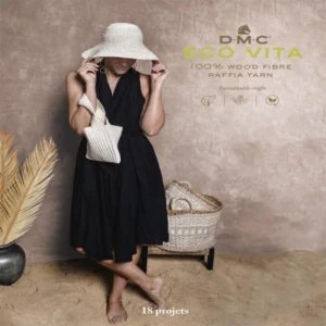 Couverture du Livre DMC - Raphia – 18 Projets avec modèles de sacs et chapeaux