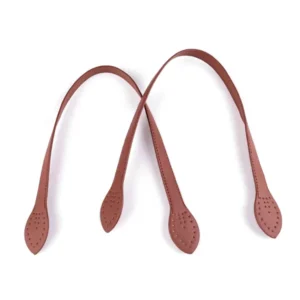 Paire Anses Sac longueur 50 cm n°1 éco-cuir pour sac DIY tricot crochet