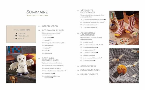 Harry Potter - La Magie Du Crochet - Tome 1 accessoires