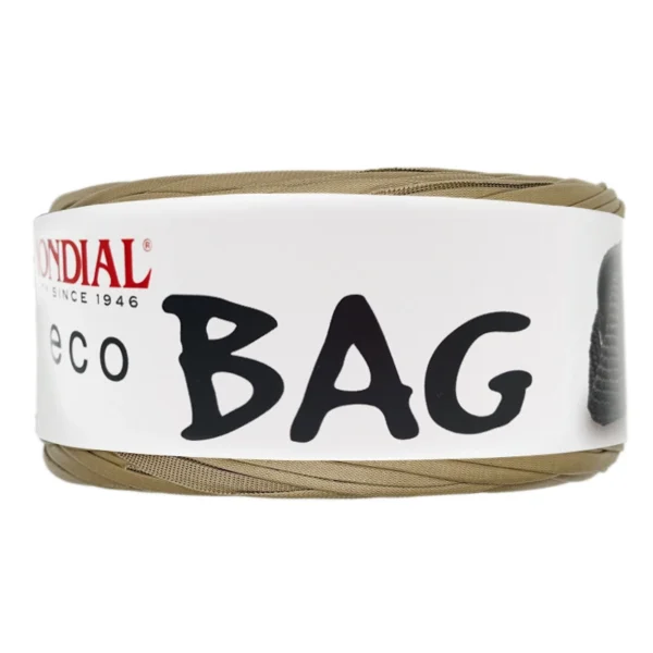 Eco Bag Mondial – Ruban Effet Cuir Chic Beige
