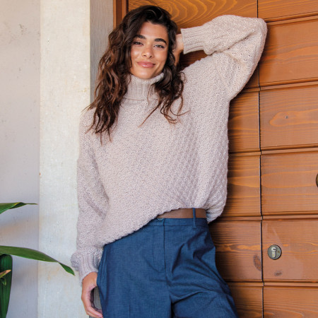 pull tricot lane mondiale merino 100