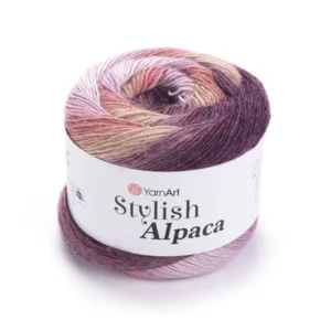 Pelote Stylish Alpaca YarnArt 7715 texture douce chaude