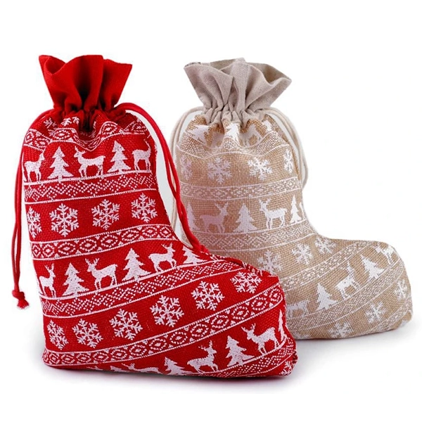 Chaussette de Noël décoration sapin cadeau DIY