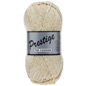 Gros plan Prestige ivoire fil coton scintillant raffiné