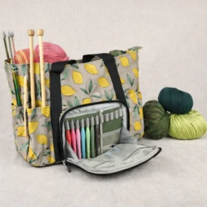 Sac Pour Pelote rangement laine crochet aiguilles pratique