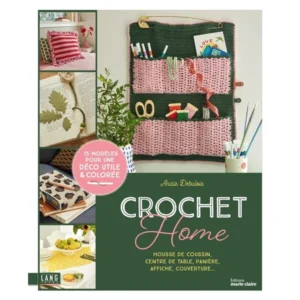 Crochet Home livre décoration maison projets crochet créatifs tendance