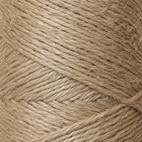 zoom sur le fil lin naturel