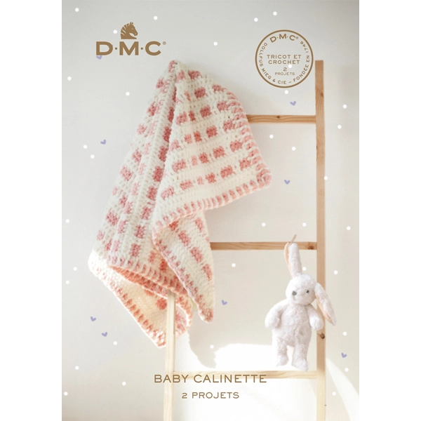Livret De Modèles DMC Baby Calinette - 2 Projets couverture bébé