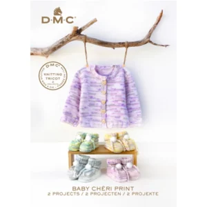 Livret De Modèles DMC Baby Chéri Print - 2 Projets bébé
