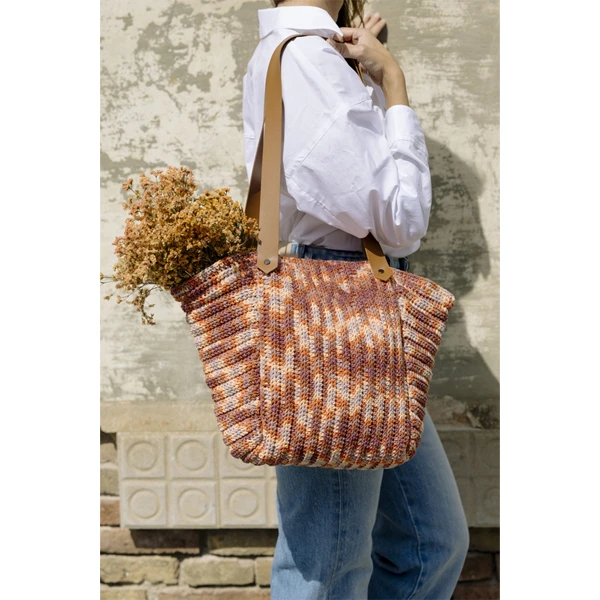 Livret De Modèles DMC - Eco Vita 4 Multicolore modèles sacs tricot