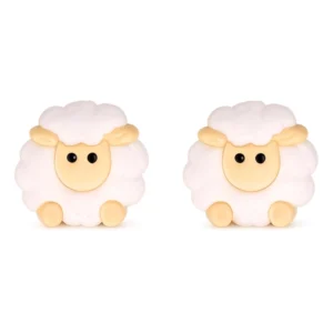 Protege Aiguille Mouton silicone lot deux aiguilles tricot protection