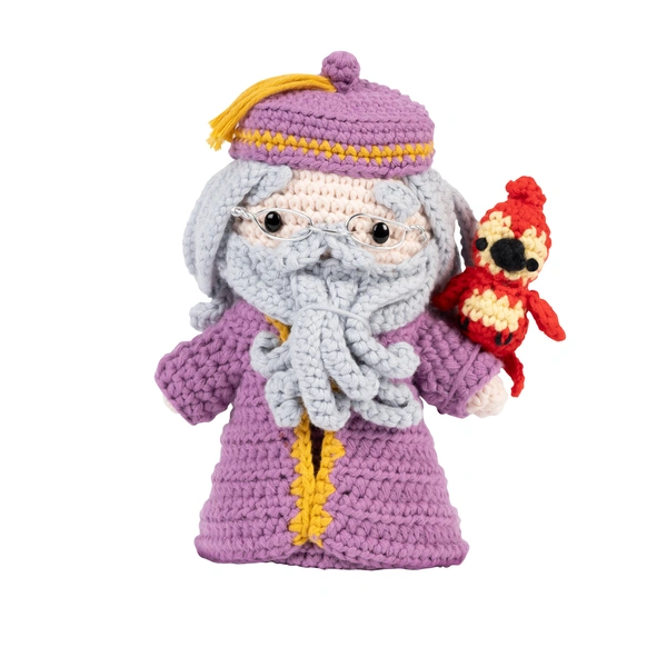 DMC Kit Amigurumi Harry Potter - Dumbledore figurine