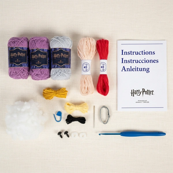 DMC Kit Amigurumi Harry Potter - Dumbledore Fumseck