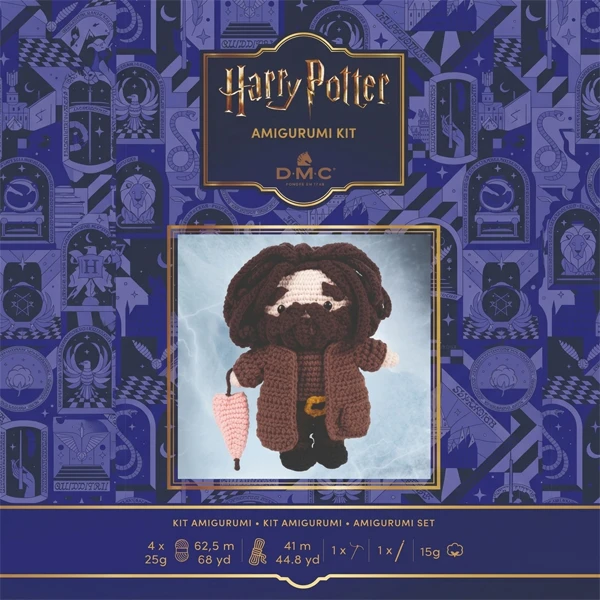 DMC Kit Amigurumi Harry Potter - Hagrid crochet