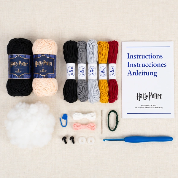 DMC Kit amigurumi Harry Potter - Harry Gryffondor