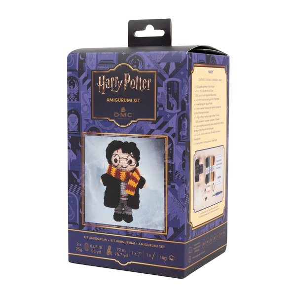 DMC Kit amigurumi Harry Potter - Harry poupée