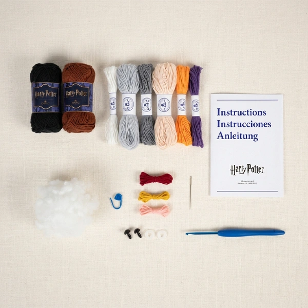 DMC Kit Amigurumi Harry Potter - Hermione Gryffondor