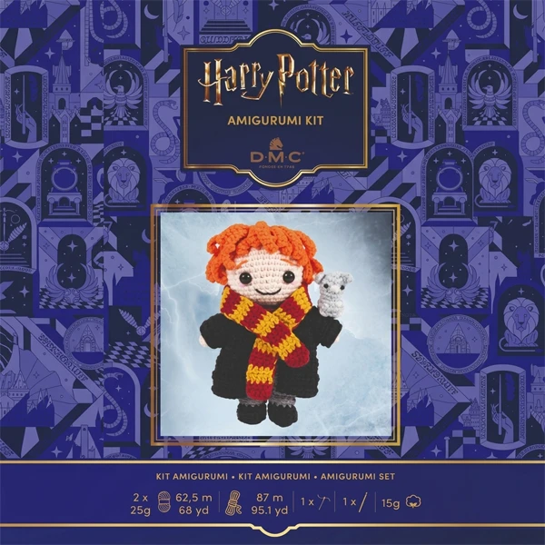 DMC Kit Amigurumi Harry Potter - Ron crochet